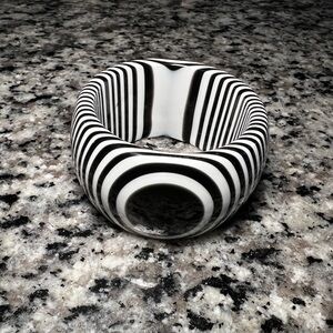 NEW! Express Black and White Striped Bracelet